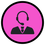 Technical Support Icon - Time Fibre Internet